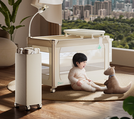 KDD-P100LD袋鼠智能婴儿床